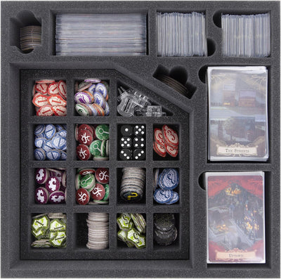 Feldherr Schaumstoff-Set kompatibel mit Arkham Horror 3. Edition Brettspiel-Box