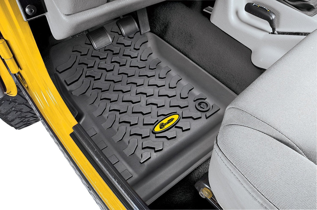 BESTOP 51509–01 vorne Paar Bodenmatten für Jeep Wrangler 1997–2006