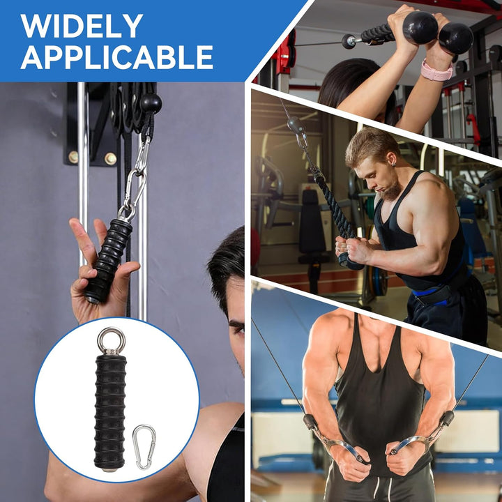 Cyrank Krafttraining Single Grip, Fitness Einhandgriff, Kabelzug Griffe, Push Down Single Gym Handle