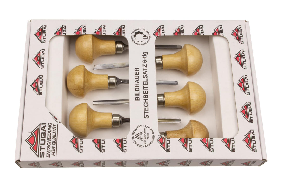 bestehend aus: 580103 Micro Stechbeitel Form 1 3 mm 580207 Micro Stechbeitel Form 2 7 mm 580505 Micr