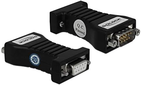 DeLOCK 62919 Kabeladapter RS-232 RS-485, schwarz, Kabeladapter (RS-232, RS-485, Schwarz)
