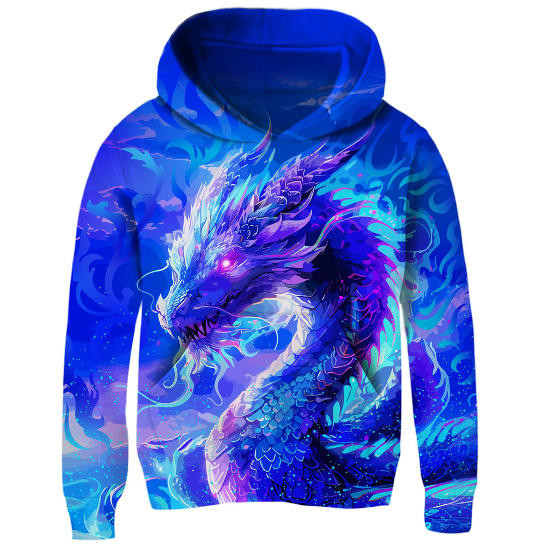 Loveternal Kinder Hoodie 3D Druck Kapuzenpullover Jungen Mädchen Langarm Pullover Mit Taschen 5-13 J