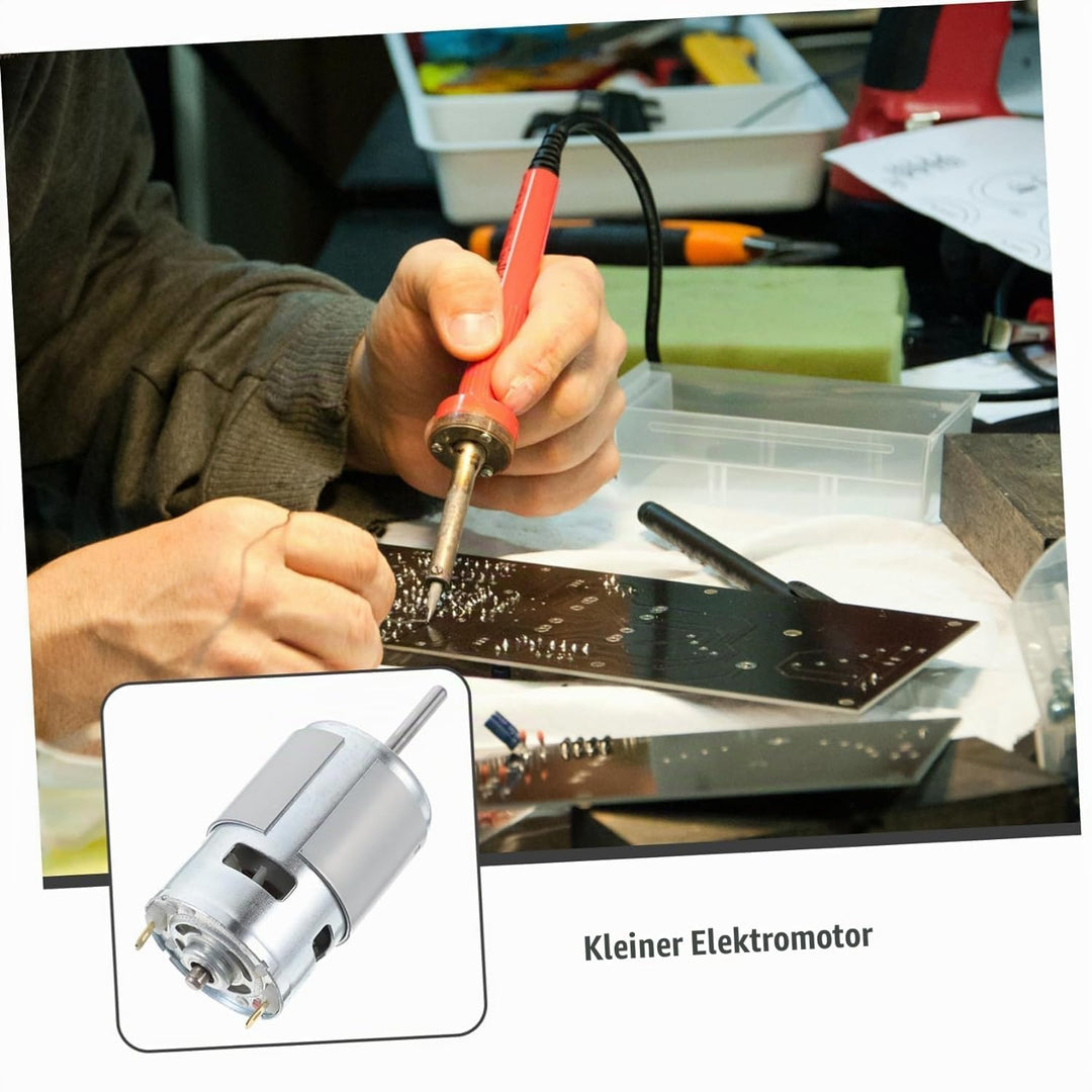 Elektromotor RS-550 Mikromotor DC 12-24V 22000 U/min Für verschiedene kabellose elektrische Handbohr