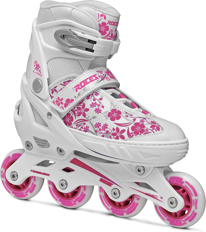 Roces Mädchen Inline-skates Compy 8.0 38-41 white/Violet, 38-41 white/Violet