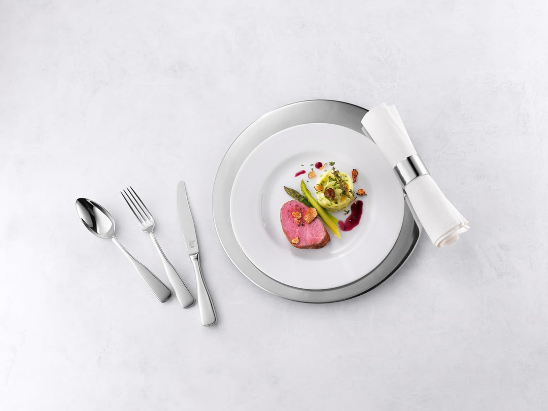 ZWILLING Nottingham Besteck-Set, 68-teilig, Für 12 Personen, 18/10 Edelstahl/Hochwertiger Klingensta