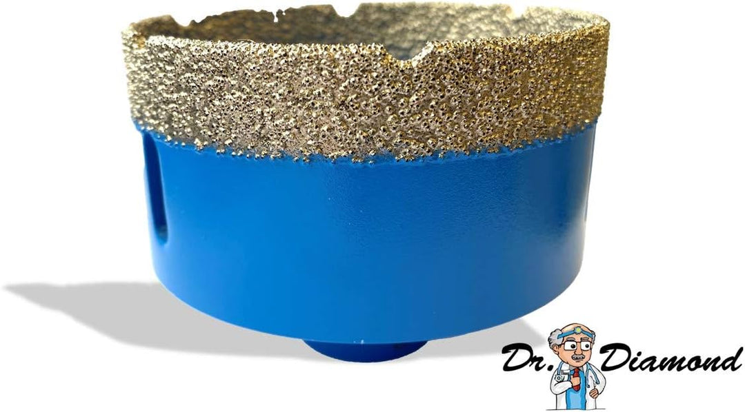 Dr. Diamond | Diamant Fliesenbohrer Blue Diamond für Fliesen & Feinsteinzeug Lochsäge für Winkelschl