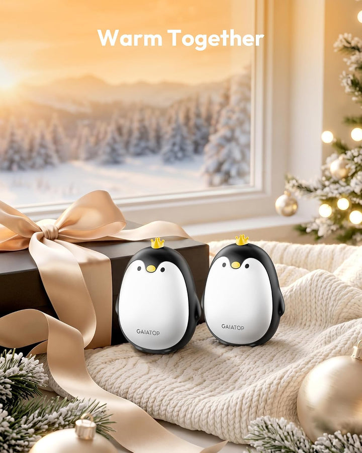 Gaiatop Handwärmer Elektrisch, 2er-Pack 3 Heizmodi Magnetisch Tragbar Taschenwärmer Wiederverwendbar