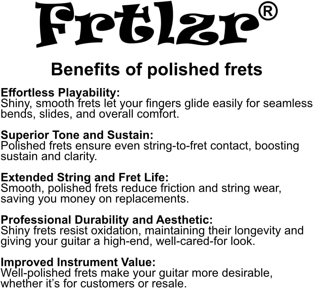 Premium Gitarrenbund-Polierset, professionelles MicroMesh-System, deutsche Herstellung, ergonomische