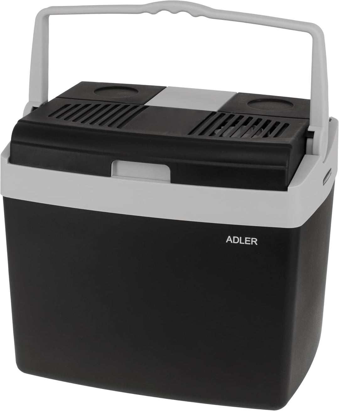 ADLER Tragbare Kühlbox 25L, HEIZUNG-KÜHLUNG-Schalter