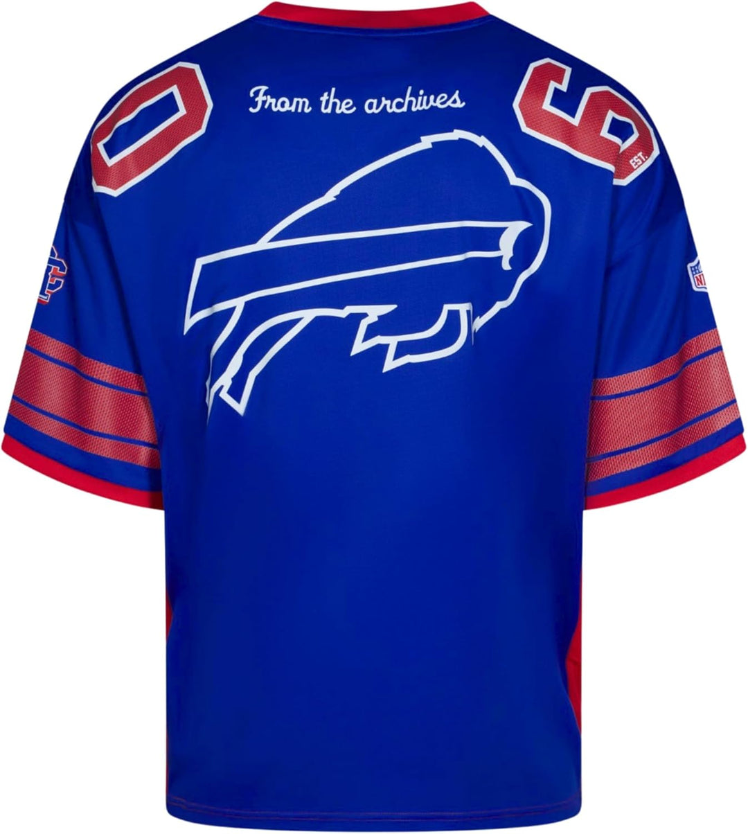 Recovered NFL T-Shirt Jersey Trikot American Football Fanshirt Teamlogo Nummer Sommer Oversized XS B