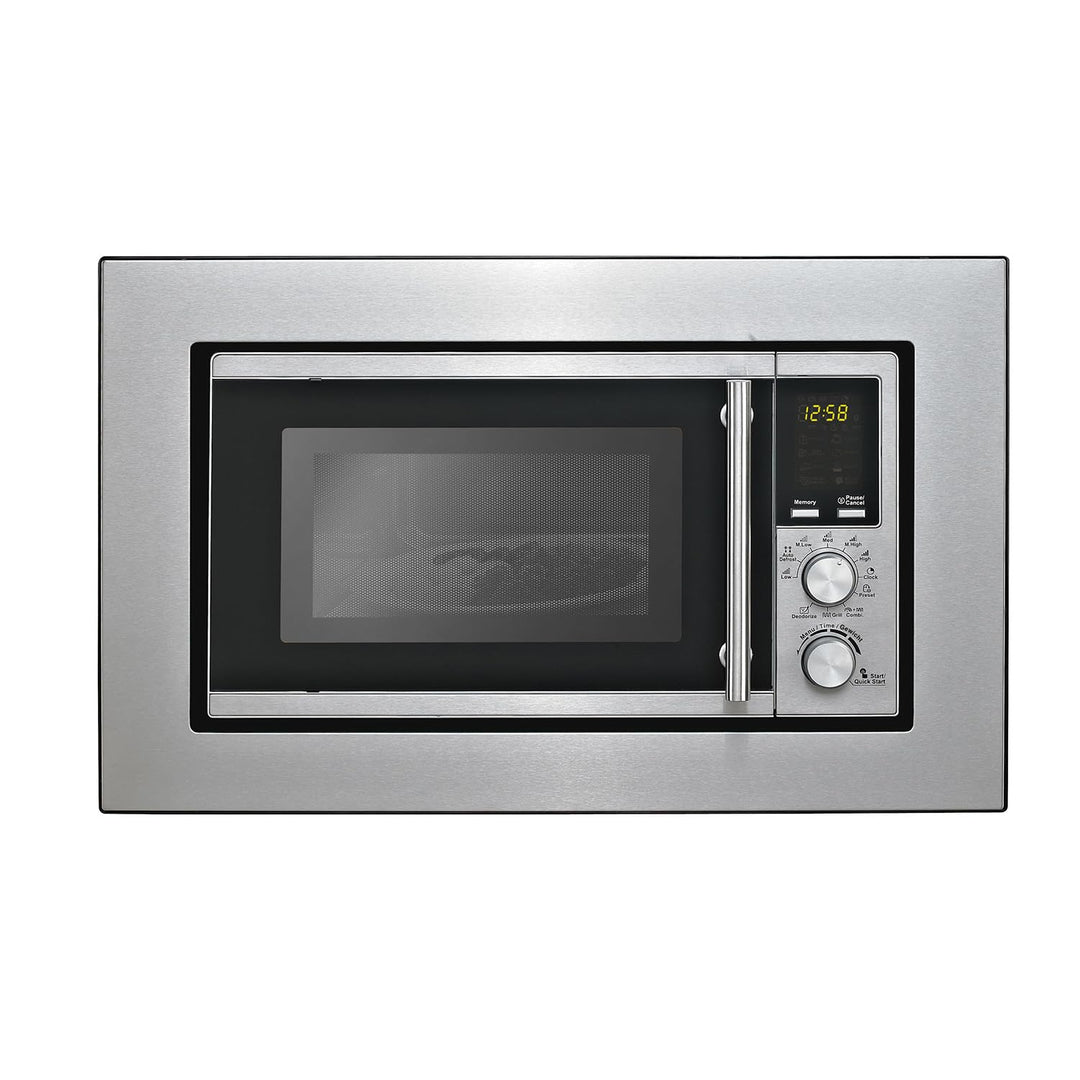 Silva Schneider EBM-G 880E Mikrowelle Edelstahl 700W Grillfunktion, Einbaufaehig
