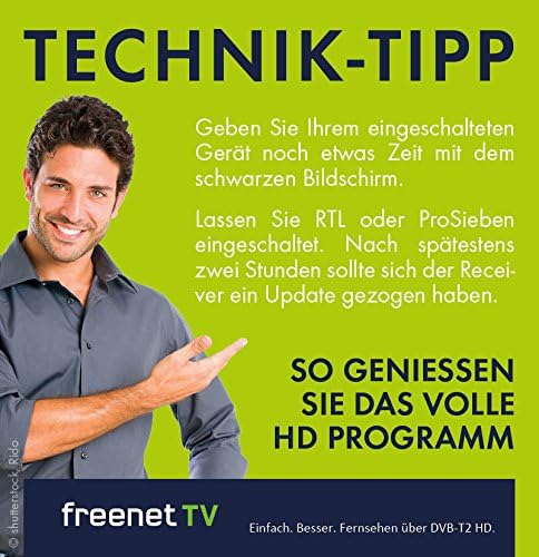 SCHWAIGER DVB-T2 Receiver, digitaler freenet HD-Receiver (freenet zertifiziert), Receiver mit Irdeto