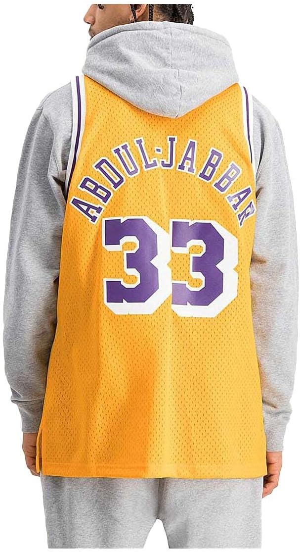Mitchell & Ness NBA Los Angeles Lakers Swingman 2.0 Kareem Abdul-Jabbar Trikot Herren M Gold, M Gold