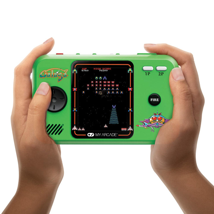 Pocket Player PRO Galaga Retrogaming-Spiel 7 cm hochauflösender Bildschirm
