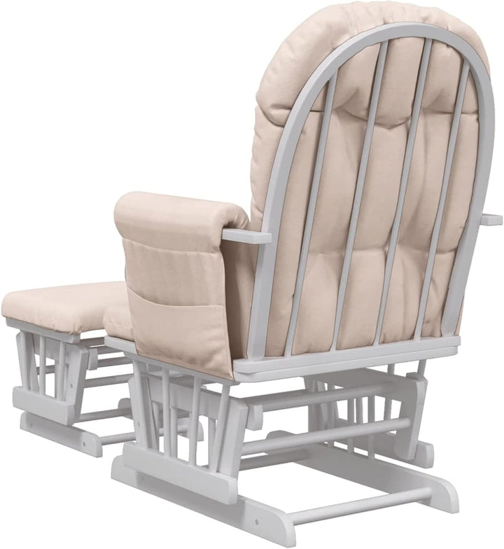 Tidyard Schaukelsessel mit Hocker Relaxsessel Schaukelstuhl Relaxstuhl Schwingsessel Sessel Stuhl St