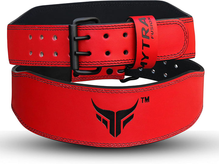 Mytra Fusion Gym Belt 4 Zoll Gewichthebergürtel Ideal für Workout, Powerlifting, Rückenstütze Frauen