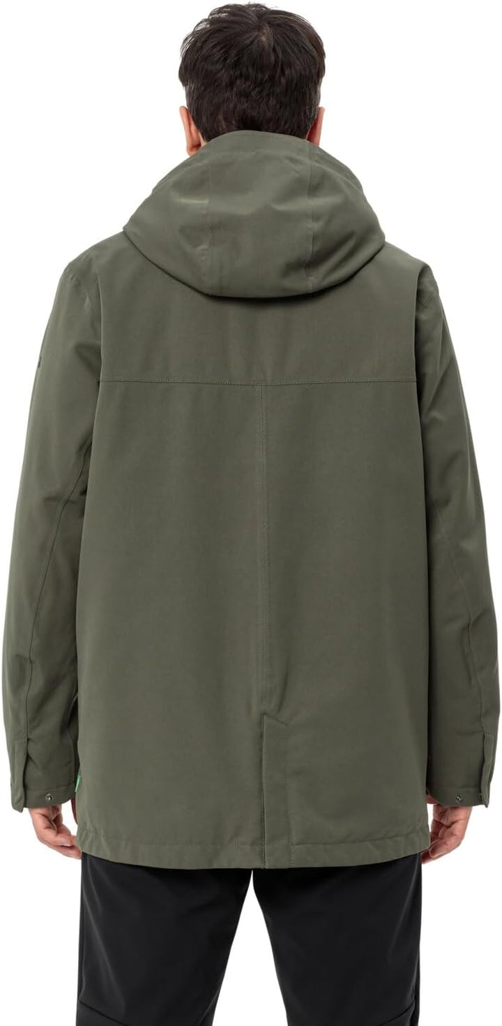 VAUDE Herren Men's Manukau Parka Ii Jacke M black/khaki, M black/khaki
