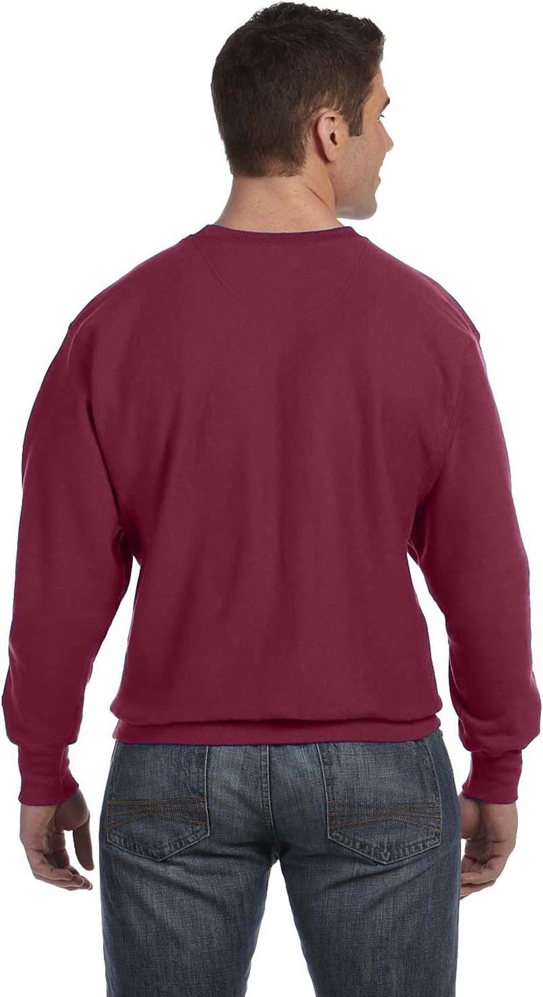 Champion Herren Reverse Weave Rundhalsausschnitt S Sport Maroon, S Sport Maroon