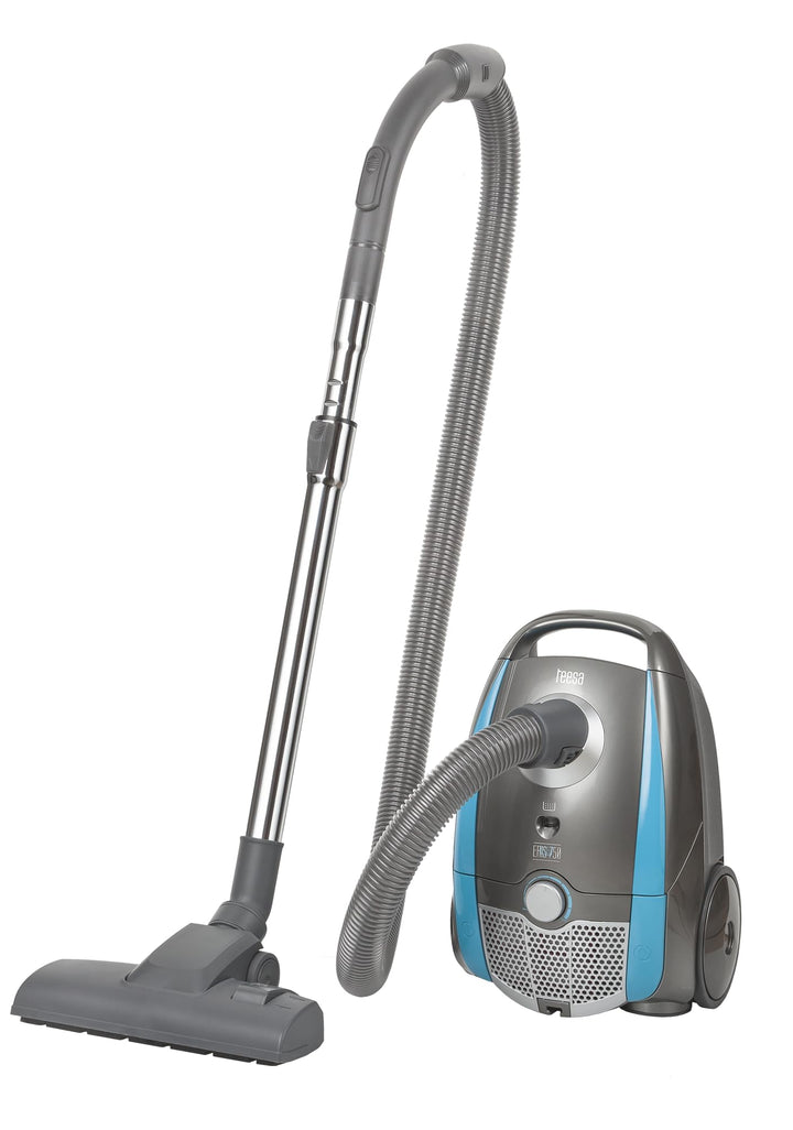 Teesa Eris 750, Staubsauger mit Beutel, TSA5011, 2.0 Liter, 750 Watt, Energieeffizienzklasse A, Ablu