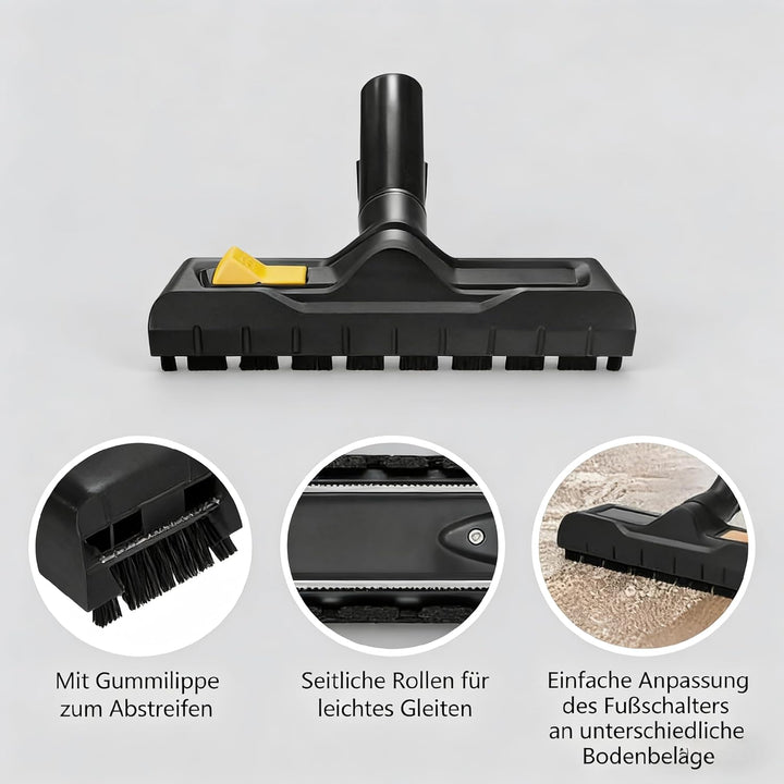 3 Stück Bodendüse für Kärcher Staubsauger WD3 WD5 WD4 WD6 Zubehör Kompatible Kärcher WD6 WD3 WD4 WD5