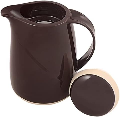 Helios Wave Kunststoff-Isolierkanne, Cappuccino, 0,3 Liter Cappuccino 0,3 Liter, Cappuccino 0,3 Lite