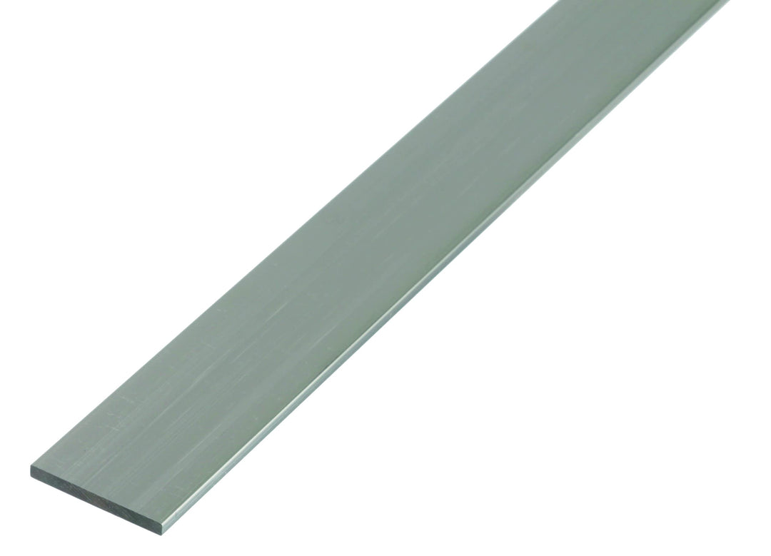 Alberts 497453 Flachstange | Aluminium, natur | 1000 x 25 x 2 mm | 7er Set