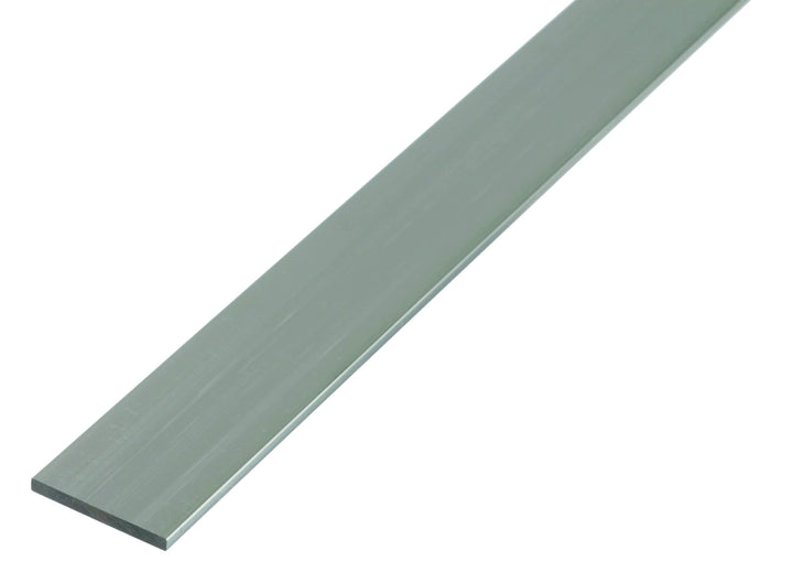 Alberts 497453 Flachstange | Aluminium, natur | 1000 x 25 x 2 mm | 7er Set