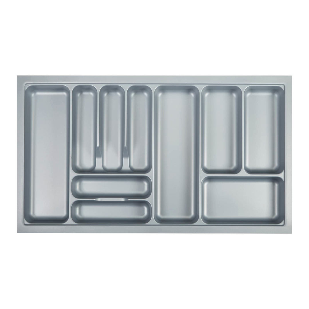 Orga-Box Besteckeinsatz I Besteckkasten 817 x 474 mm für Tandembox + ModernBox im 90er Schrank 817 x