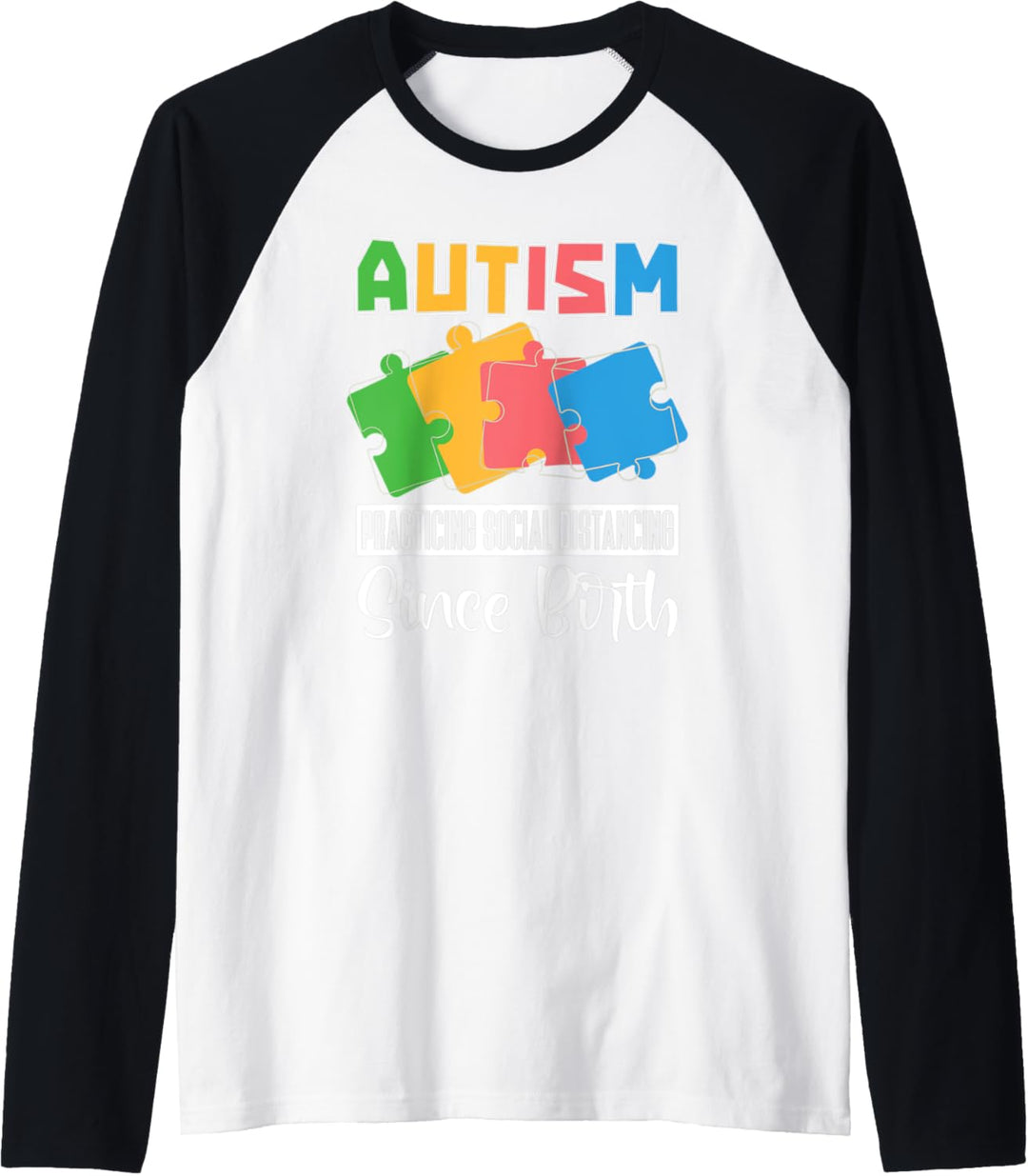 Puzzle Autistisch Autism Awareness Day - Autismus Autist Raglan