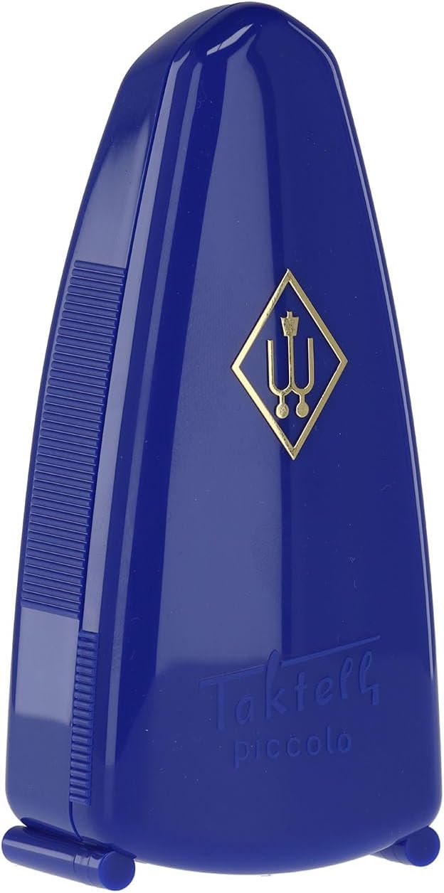 Wittner Metronom 837 Kunststoffgehäuse ohne Glocke Taktell Piccolo blau blau Single, blau Single