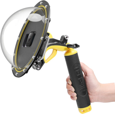 AFAITH Dome Port Kamera Zubehör für GoPro Hero 9 Hero 10 Black Hero 11 Black, Unterwasser 6" GoPro D