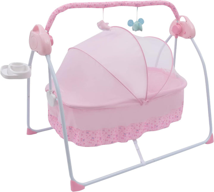 Babywippe,Automatische Elektrische Baby Wiege,Babywippe Bluetooth-Schaukelstuhl,BluetoothSchaukel Mi