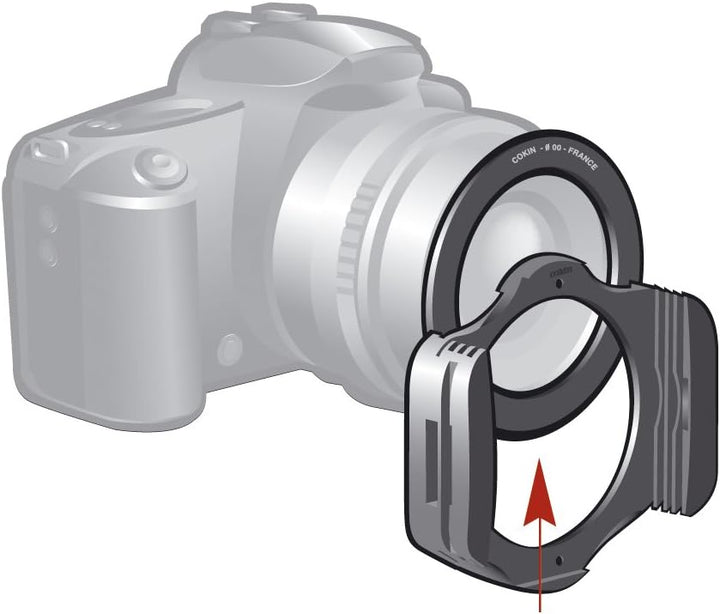 Cokin WXZW960 Gradual ND Kit Creative Filter System X-Serie grau Gradual ND Kit (mit Filterhalter),