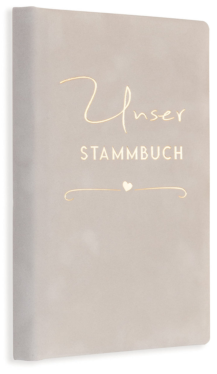 Stammbuch Rina Grau Gold Familienstammbuch Standesamt Hochzeit