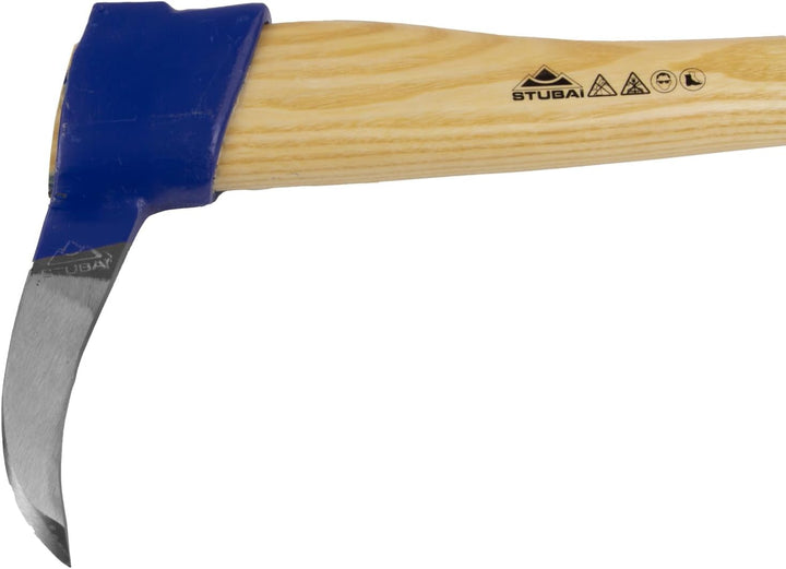 STUBAI Sappel Tiroler Form | 1.200 g Kopfgewicht | Gehärtet, geschliffen, poliert & lackiert | Saube
