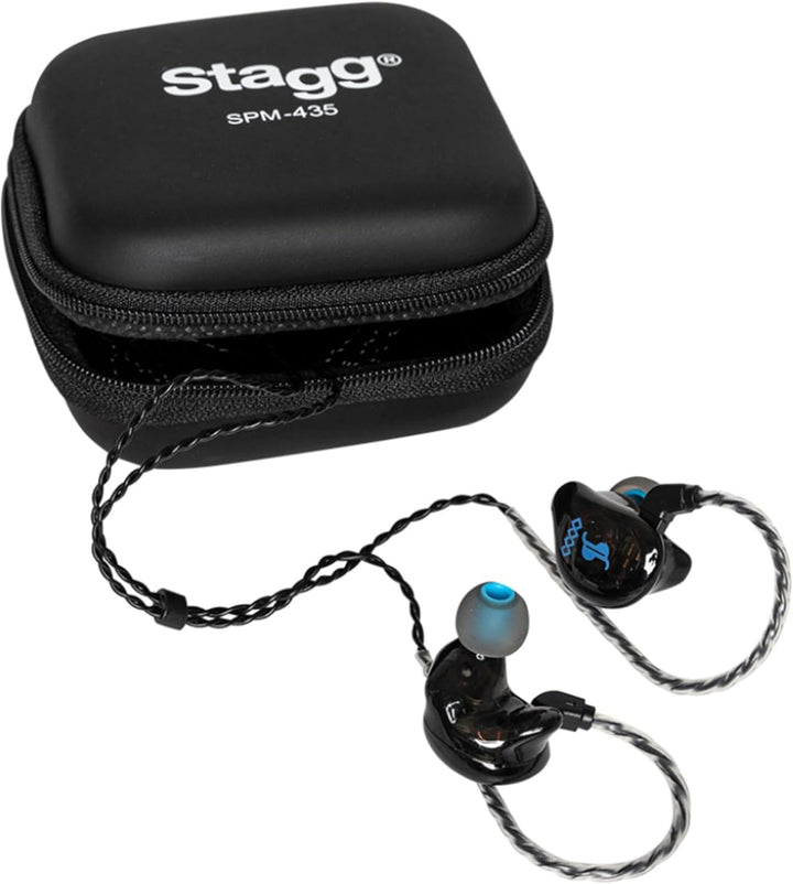 Stagg SPM-435 BK - 4-Treiber In-Ear Ohrhörer