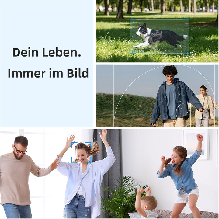 ORDRO M5 3-Achsen-Stabilisierung Videokamera 5K, Vlogging-Kamera mit 3.5" Flip Bildschirm 120° Sicht