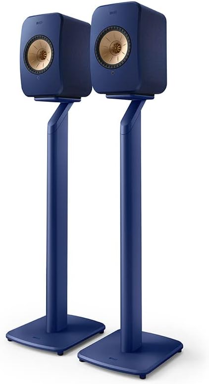 KEF S1 Standfuss für LSX- und LSX II-Aktivlautsprecher (Paar), Blau LSX S1 Blau, LSX S1 Blau