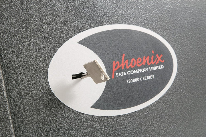 Phoenix Safe Company – SS0805K Vela Home &amp; Office Security Safe | Key Locking | Twin Locking Bolts |