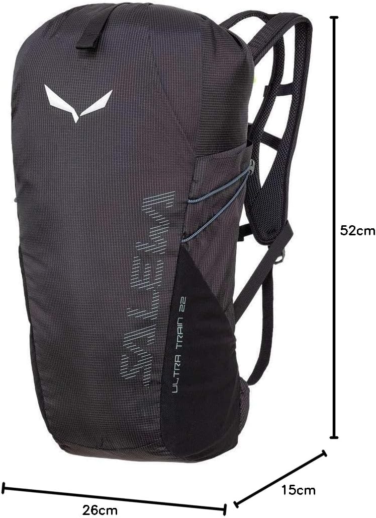 Salewa Ultra Train 22L-Rucksack Einheitsgrösse Schwarz, Einheitsgröße Schwarz