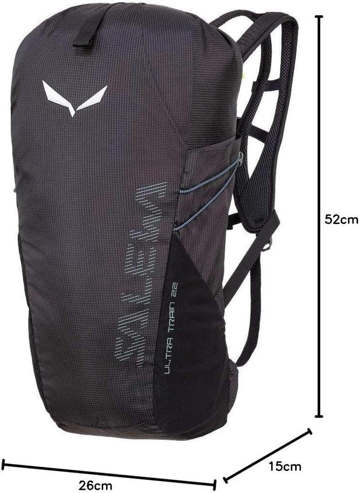 Salewa Ultra Train 22L-Rucksack Einheitsgrösse Schwarz, Einheitsgröße Schwarz