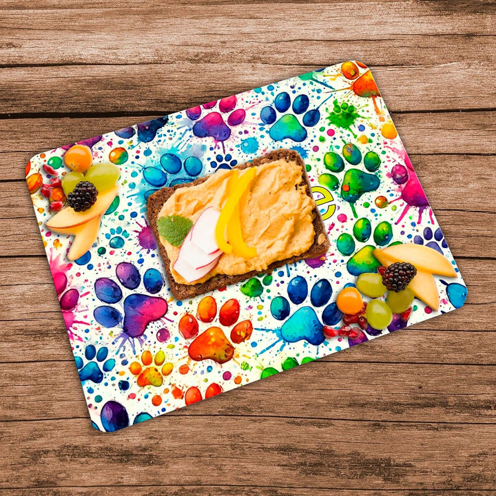 Vesperbrettchen mit Name/Frühstücksbrettchen Brotzeitbrettchen Schneidebrettchen mit Motiv und Perso
