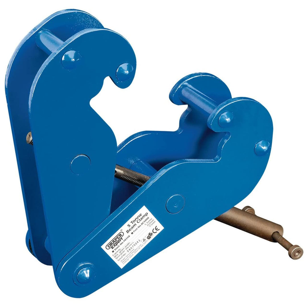 Draper 48348 Expert 5 Tonne Beam Clamp 5t, 5t