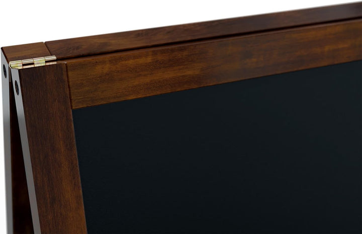 ALLboards Kundenstopper mit lackiertem Holzrahmen 100x60cm, Werbetafel, Gehwegaufsteller, Aufsteller