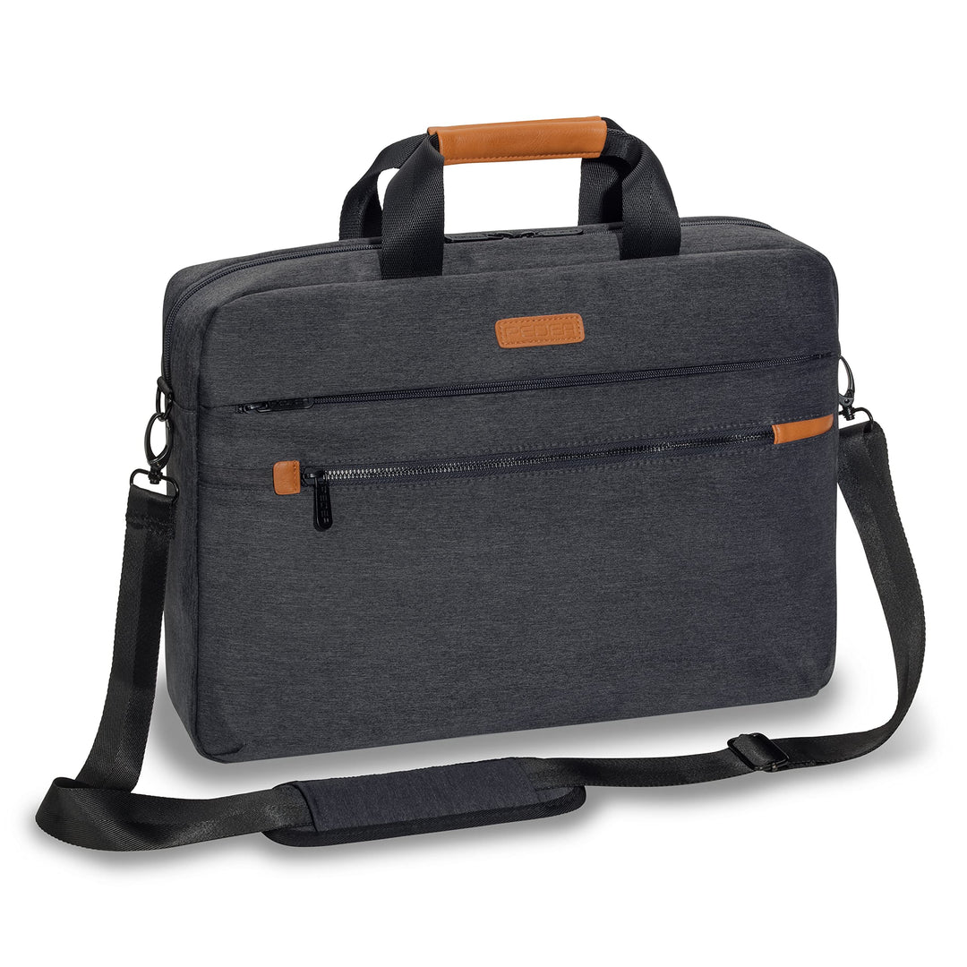 Pedea Laptoptasche Elegance Pro Notebook-Tasche 17,3 Zoll (43,9 cm) Umhängetasche mit Schultergurt u