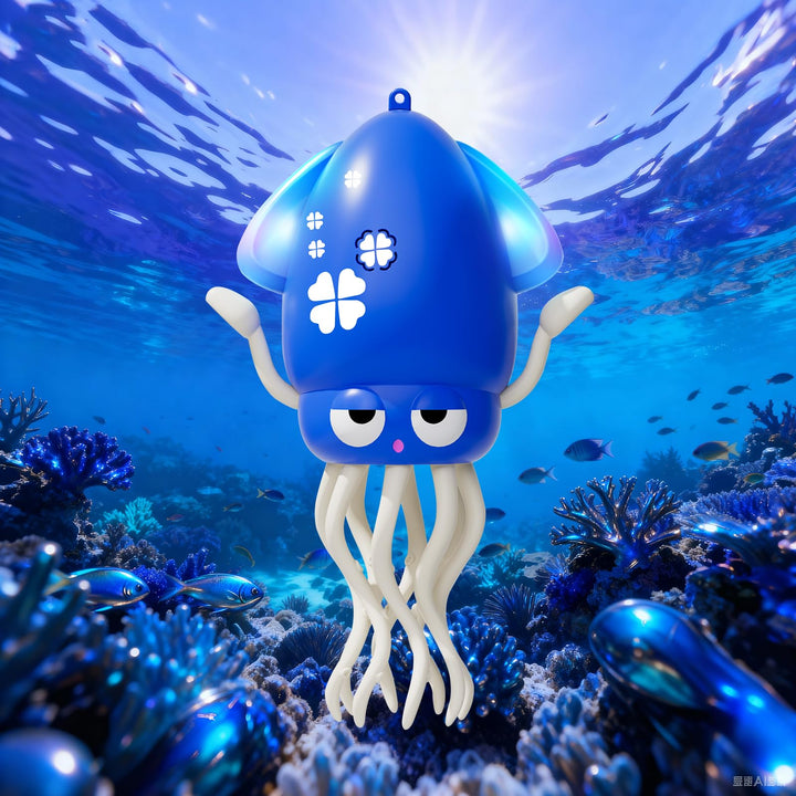 Tanzender & krabbelnder Oktopus mit LED Lichtern und Musik - Automatisch schwingendes musikalisches