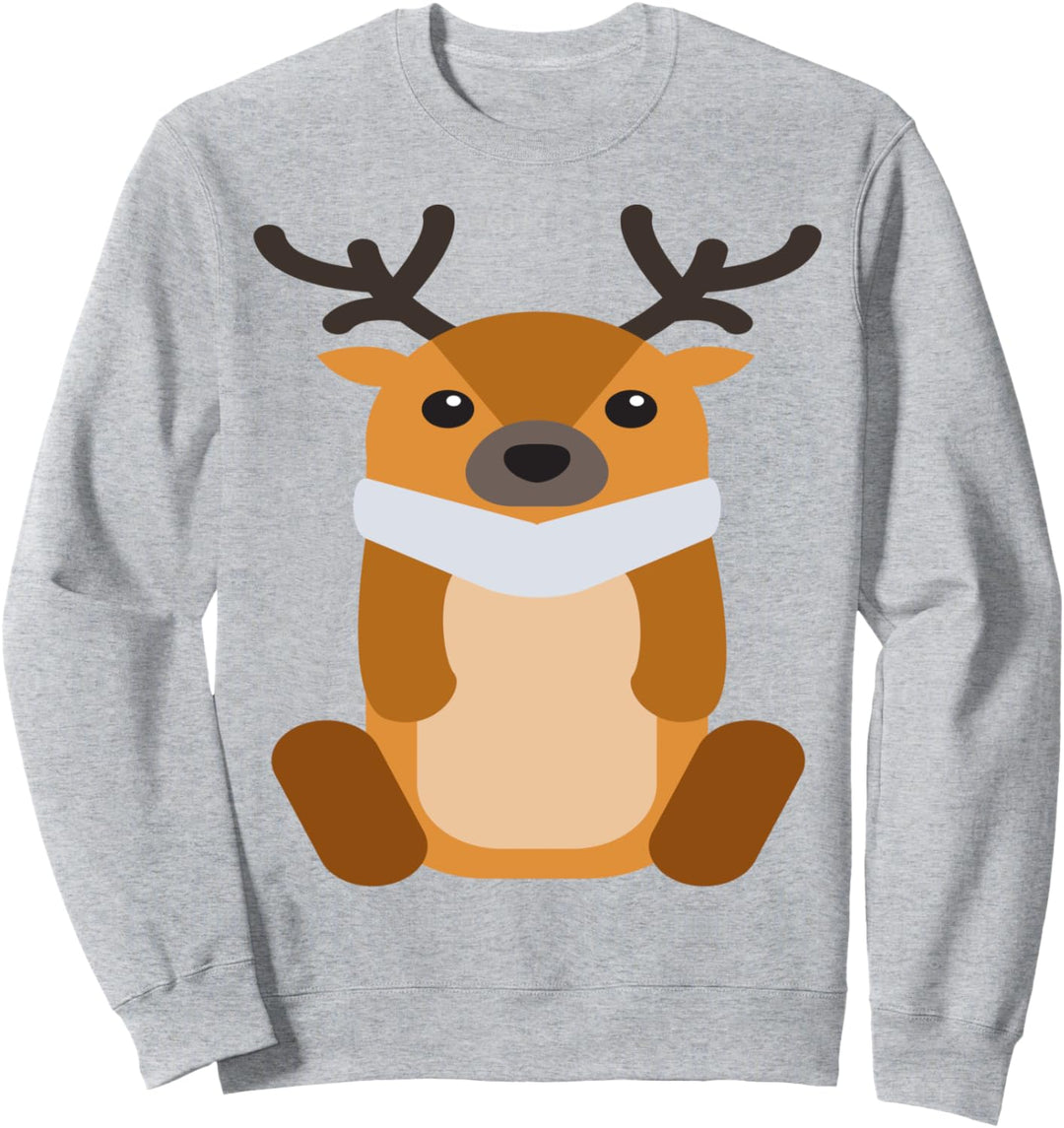 Baby Deer Cartoon Sweatshirt