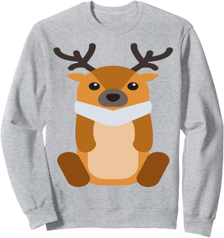 Baby Deer Cartoon Sweatshirt