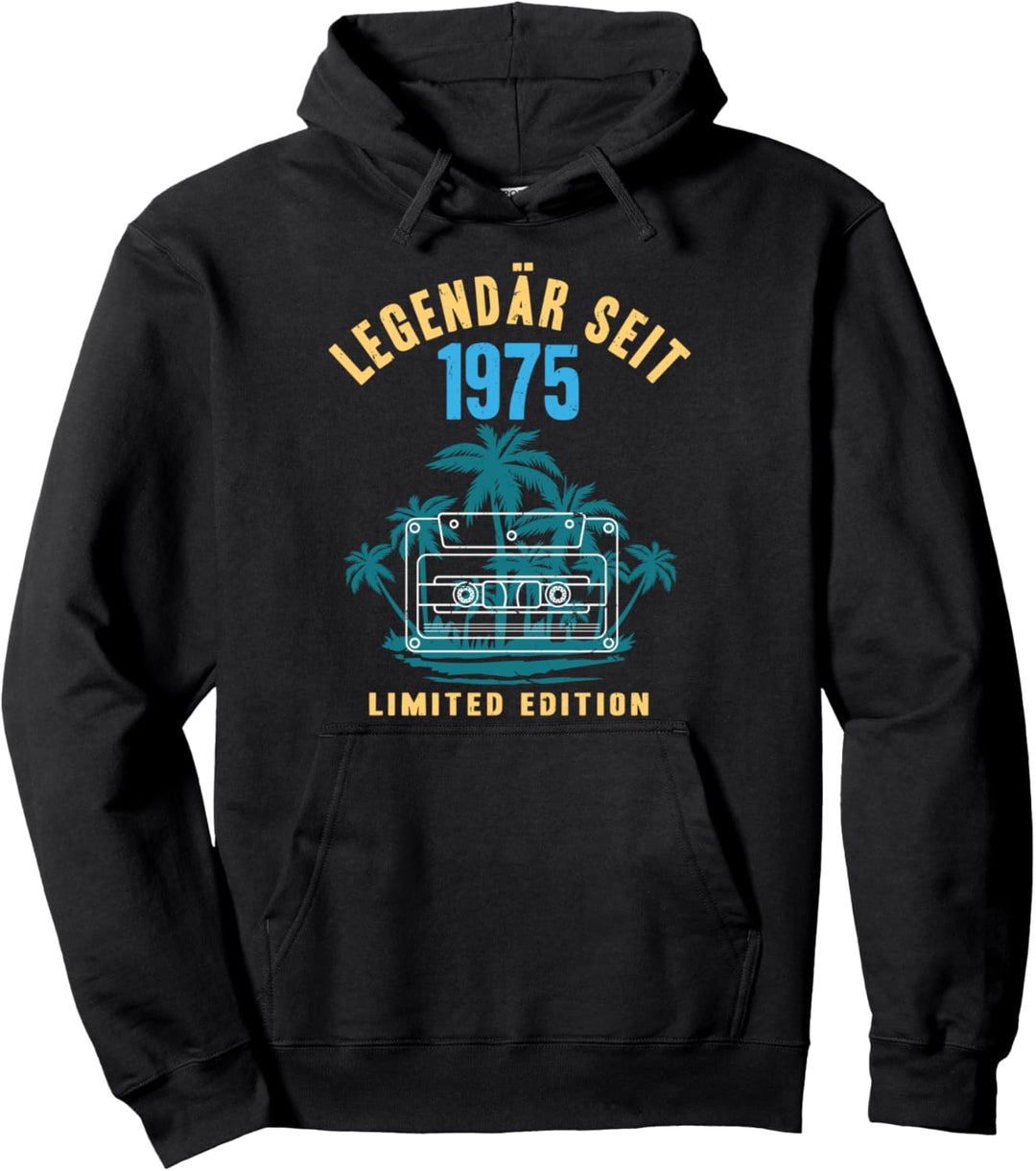 Legendär Seit 1975 Jahrgang 45 Geburtstag Geschenk Vintage Pullover Hoodie