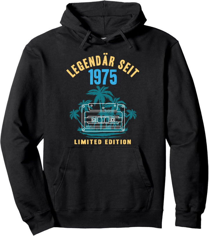 Legendär Seit 1975 Jahrgang 45 Geburtstag Geschenk Vintage Pullover Hoodie